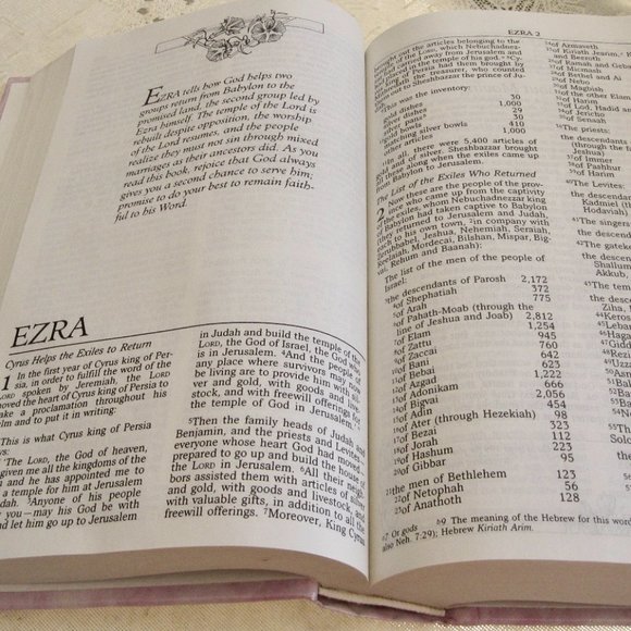 VTG Womens Devotional Bible NIV Christs Words in Red 1990 HC Zondervan USA - Picture 6 of 11